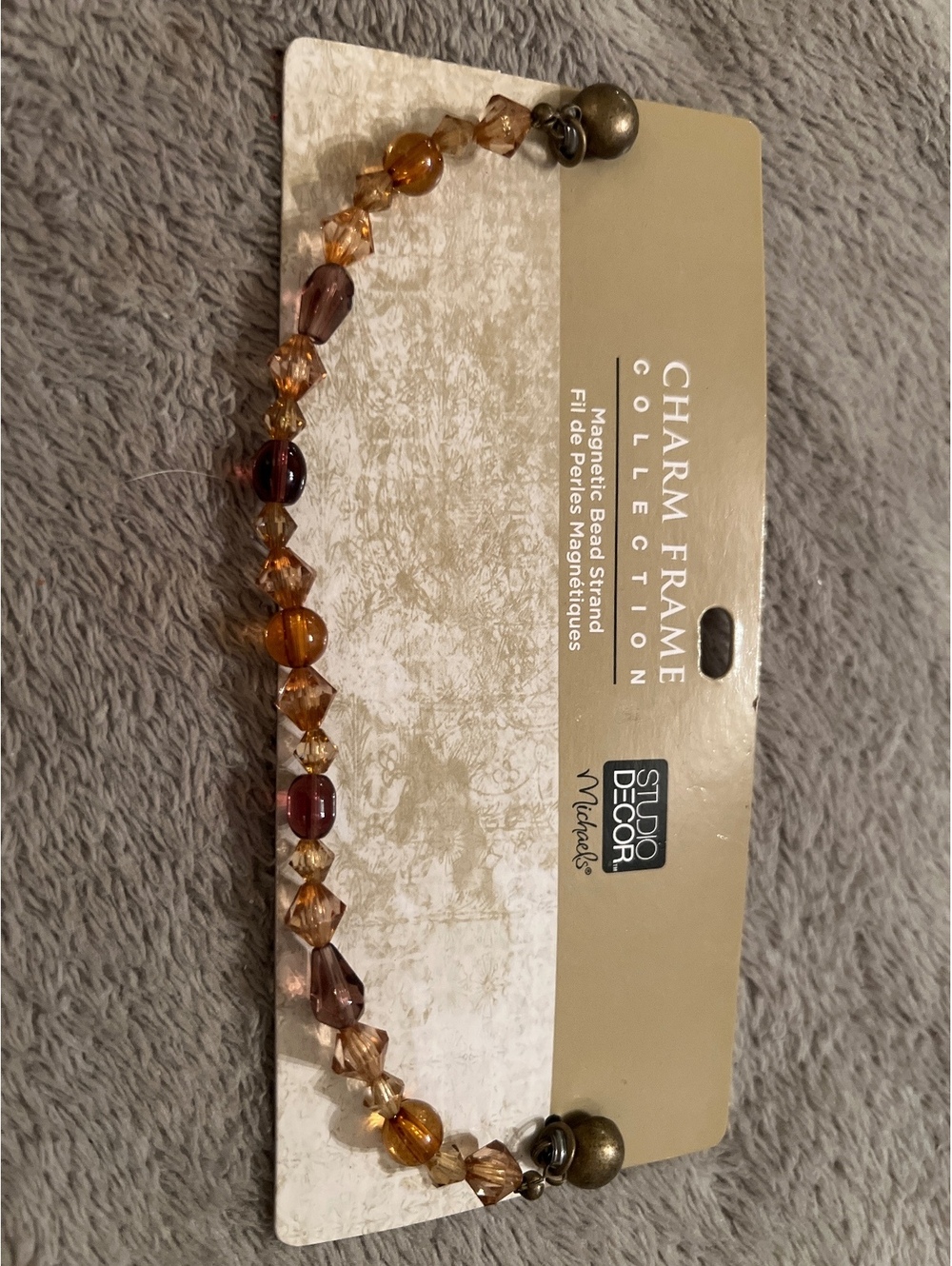 Studio Decor Charm Frame Collection Magnetic Bead Strand
